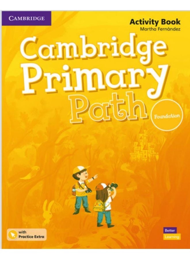 كتاب الأنشطة مسار كامبريدج الابتدائي - المستوى التأسيسي - تأليف مارثا فيرنانديز - غلاف ورقي